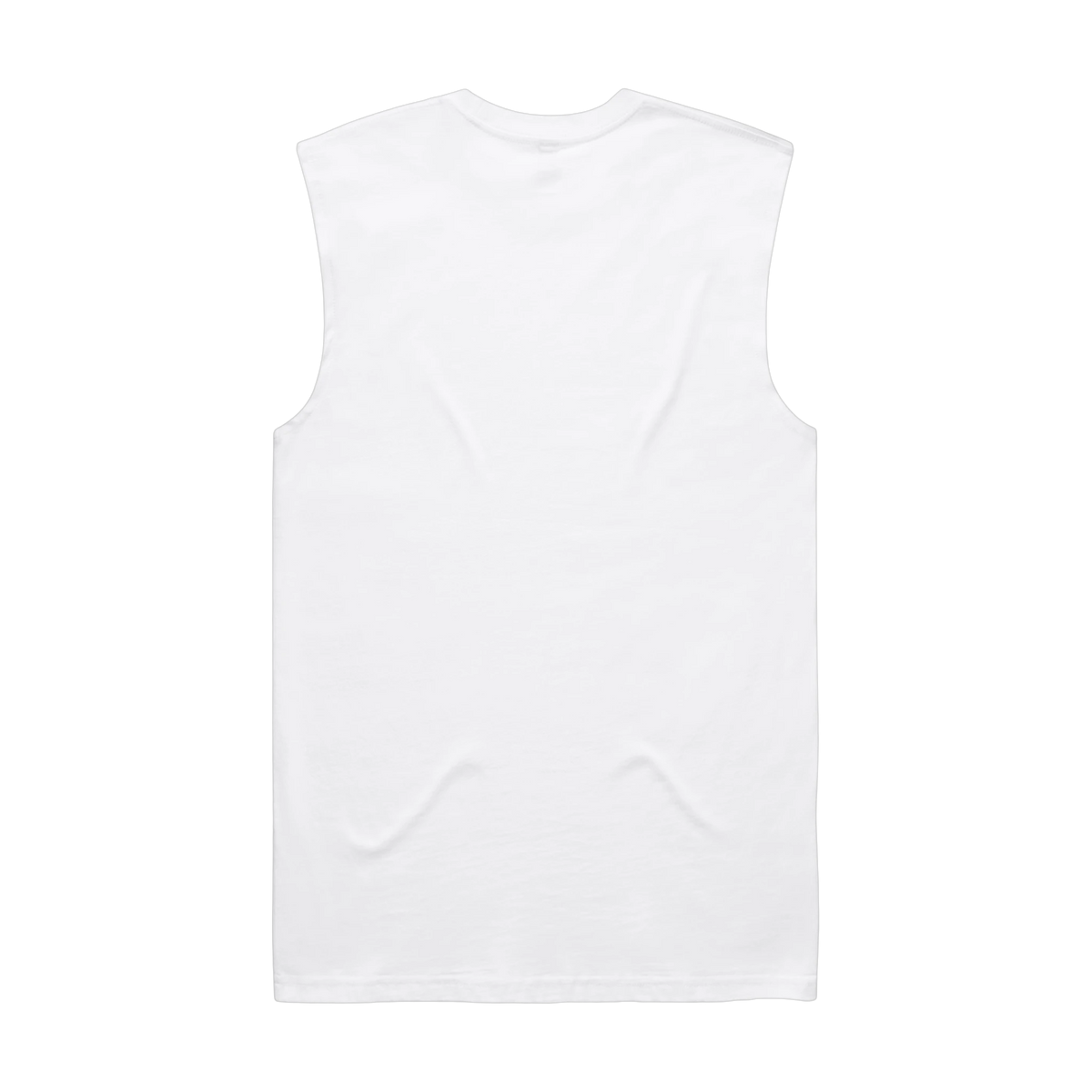 AS Colour Classic Tank in White — custom branded by Motive