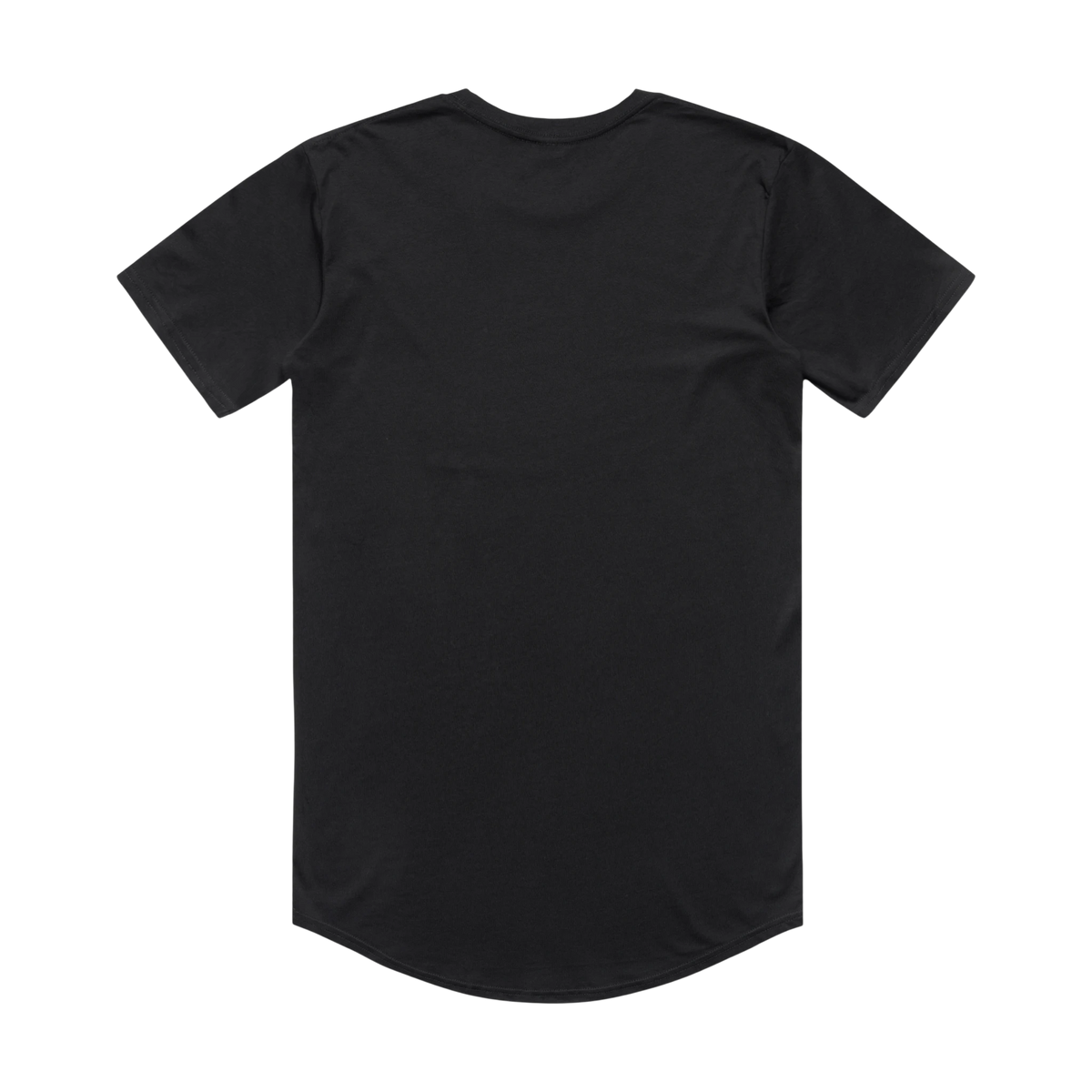 AS Colour Staple Curve Tee in Black — custom branded by Motive