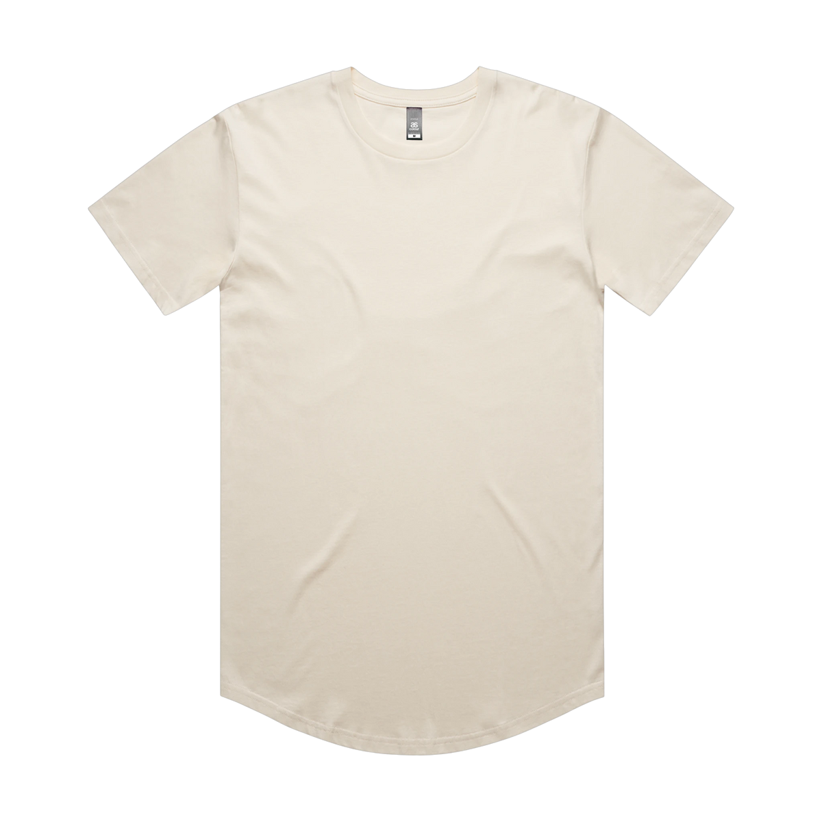 AS Colour Staple Curve Tee in Ecru — custom branded by Motive