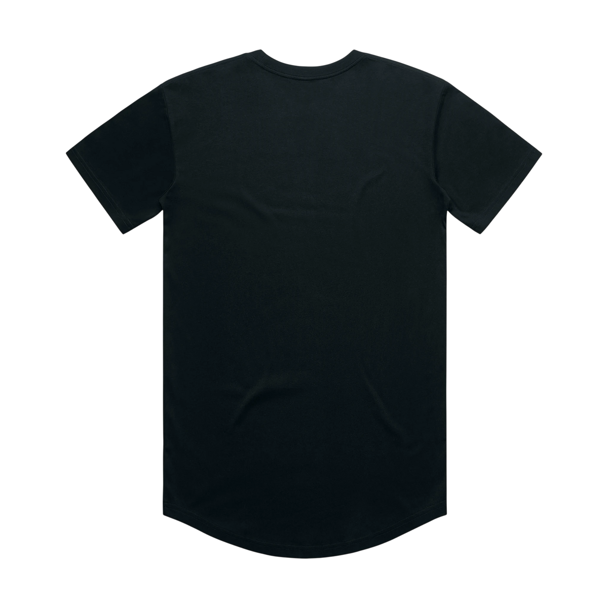 AS Colour Staple Curve Tee in Navy — custom branded by Motive