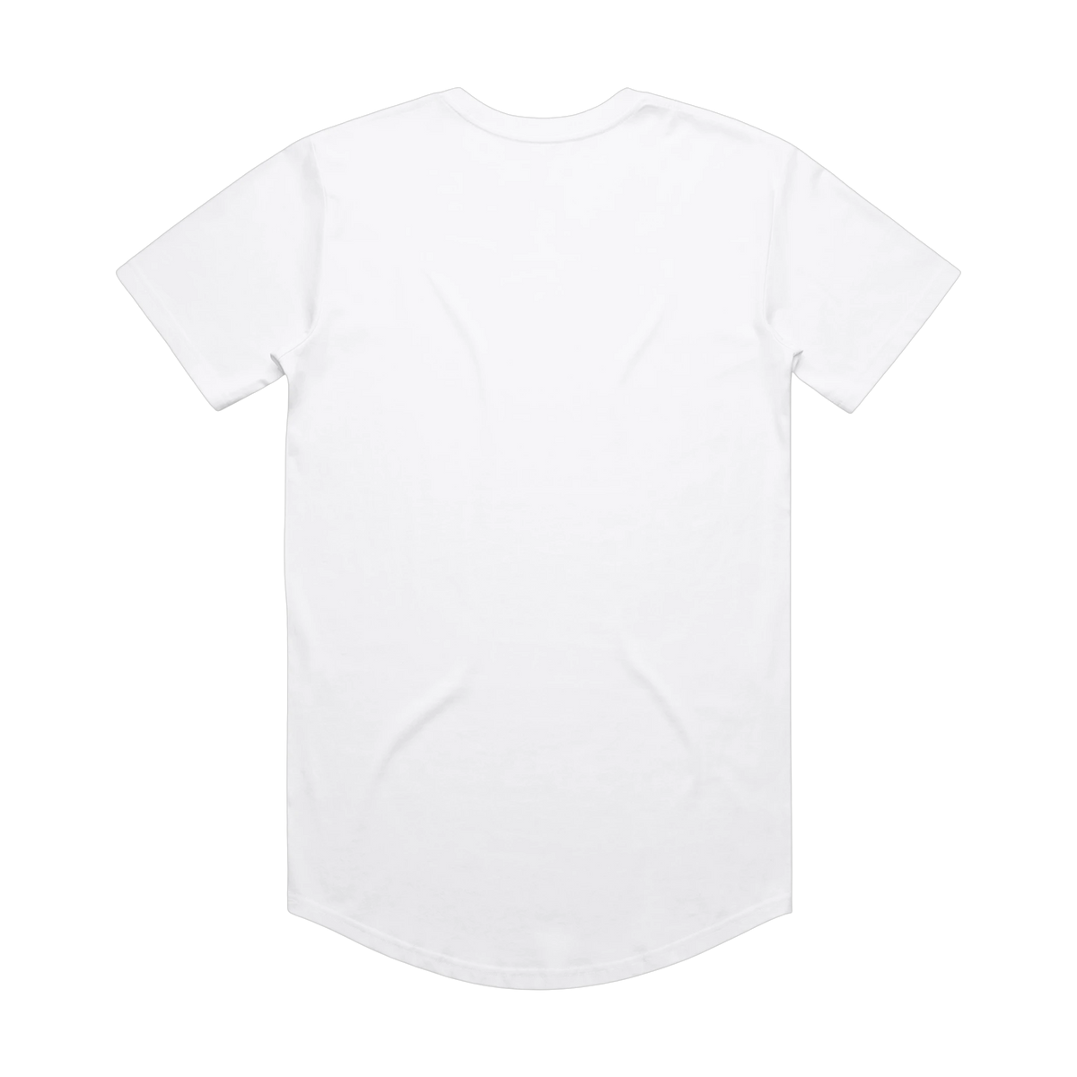AS Colour Staple Curve Tee in White — custom branded by Motive