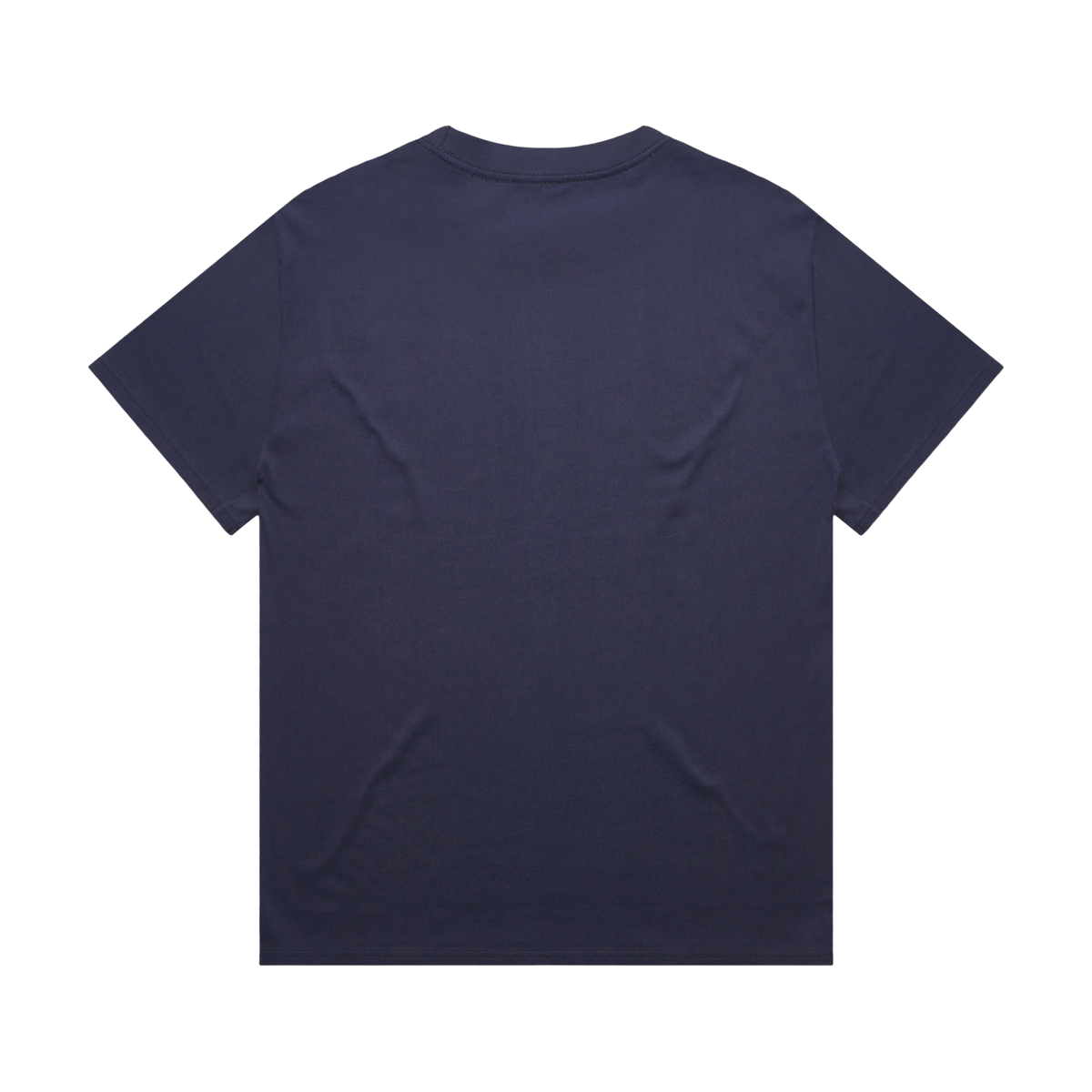 AS Colour Heavy Tee in Midnight Blue — custom branded by Motive