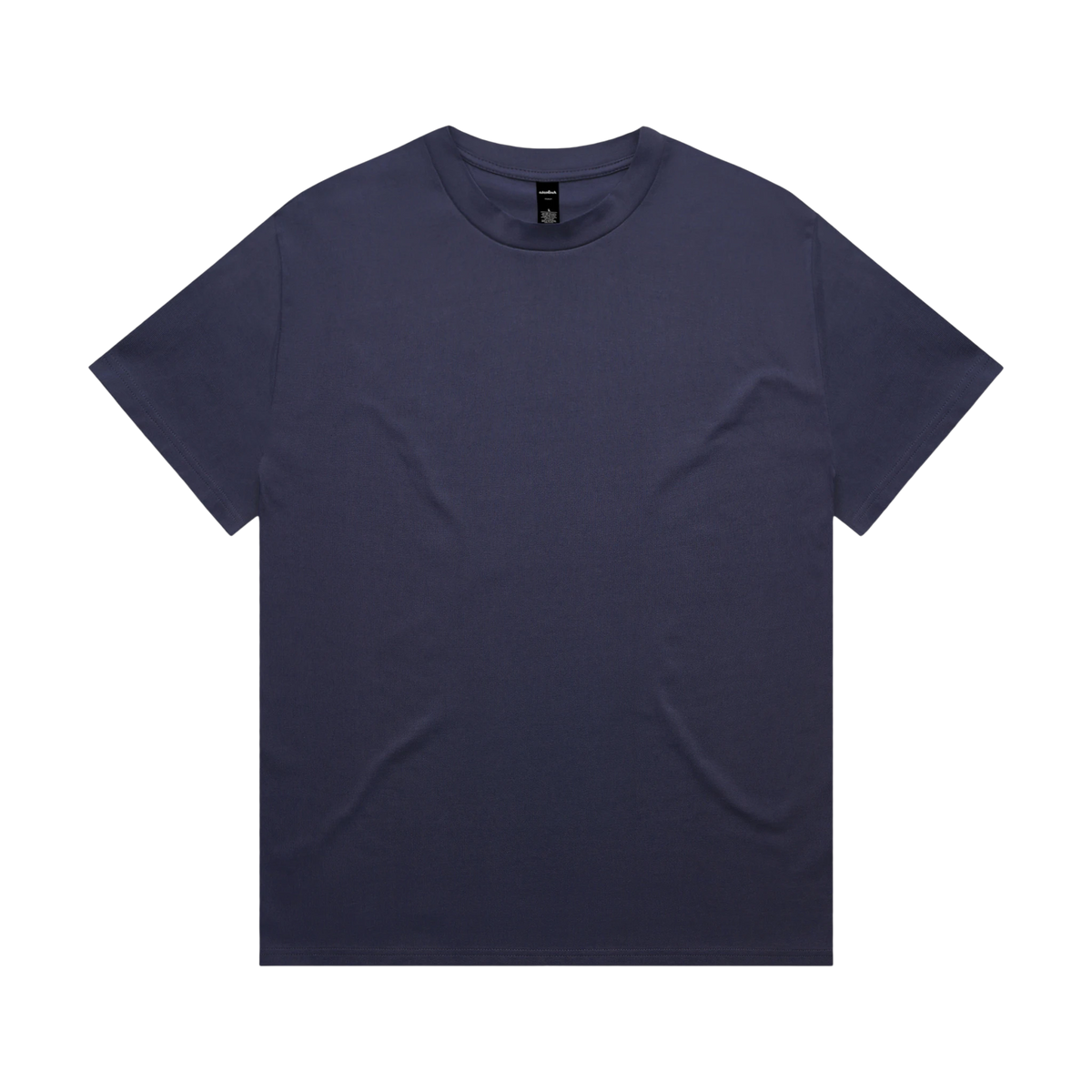 AS Colour Heavy Tee in Midnight Blue — custom branded by Motive