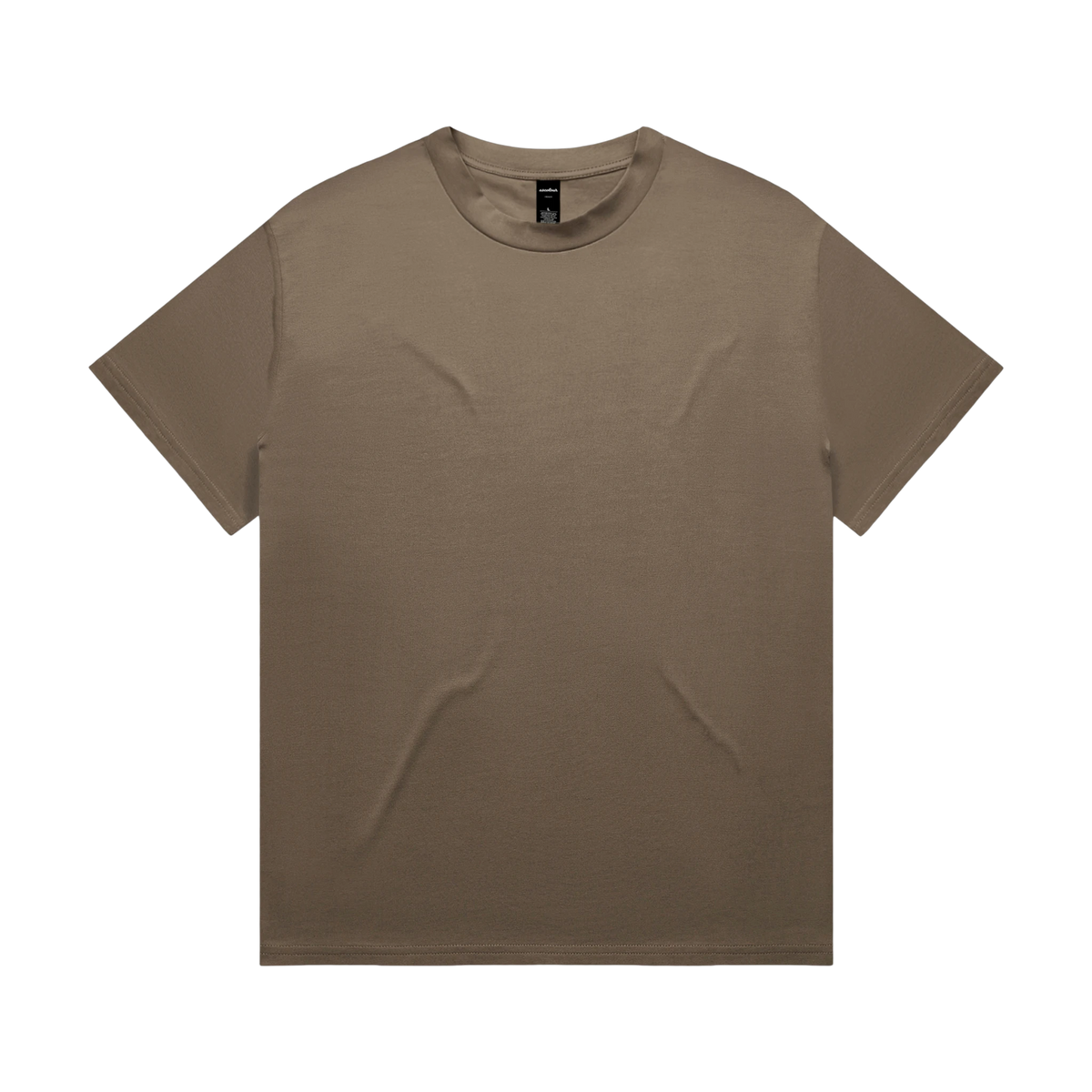 AS Colour Heavy Tee in Walnut — custom branded by Motive