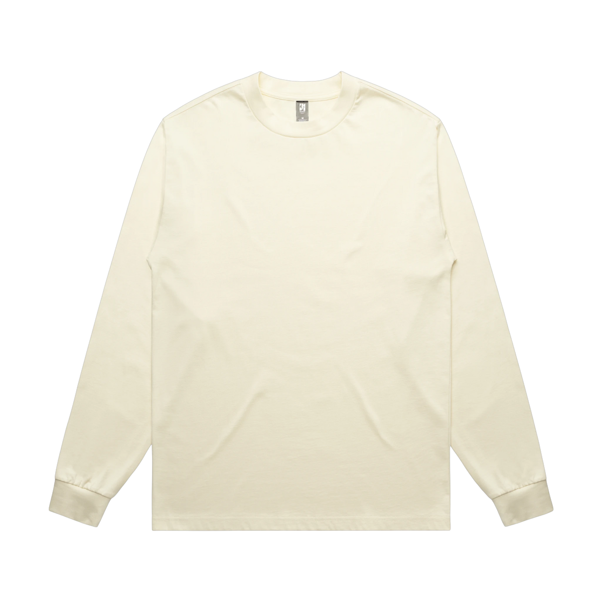 AS Colour Heavy L/S Tee in Butter — custom branded by Motive