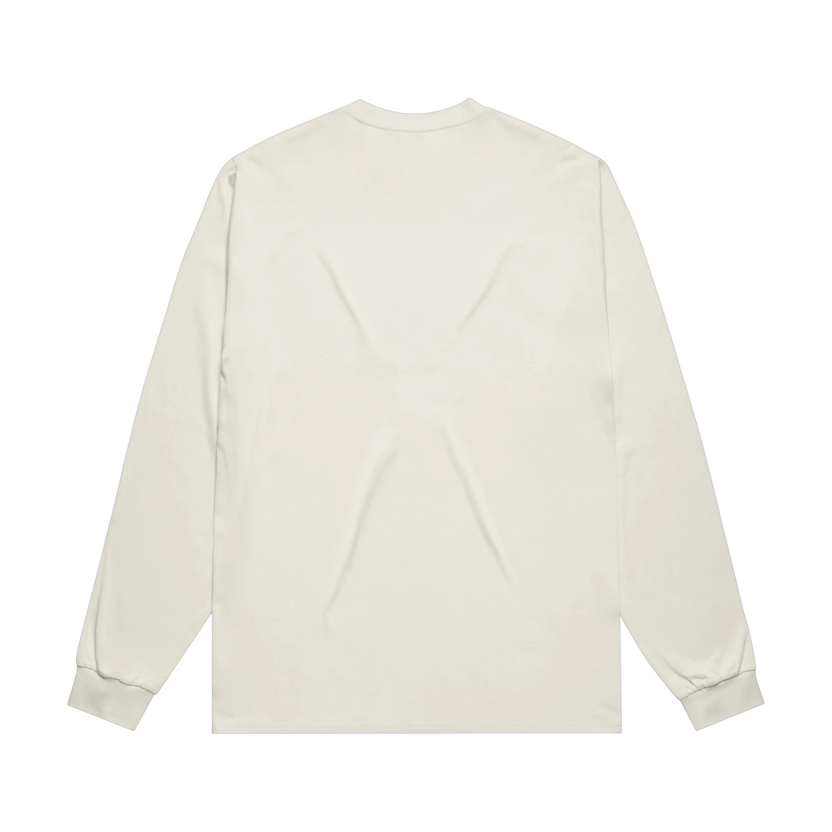 AS Colour Heavy L/S Tee in Ecru — custom branded by Motive