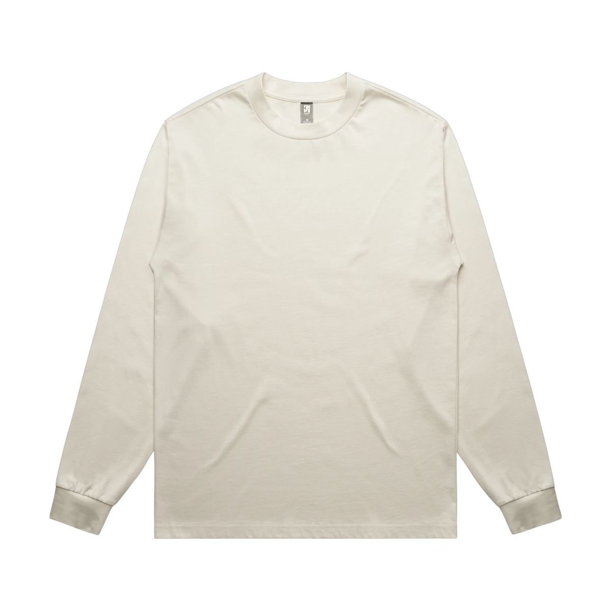 AS Colour Heavy L/S Tee in Ecru — custom branded by Motive