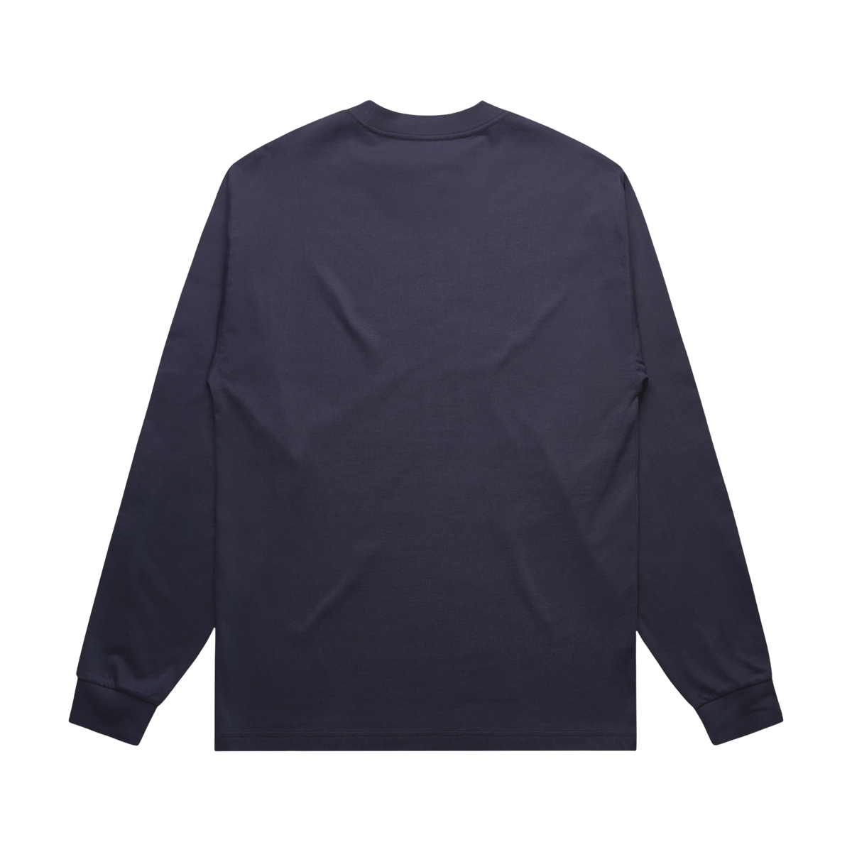 AS Colour Heavy L/S Tee in Midnight Blue — custom branded by Motive