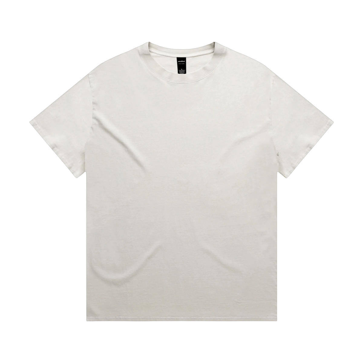 AS Colour Heavy Faded Tee in Faded Bone — custom branded by Motive