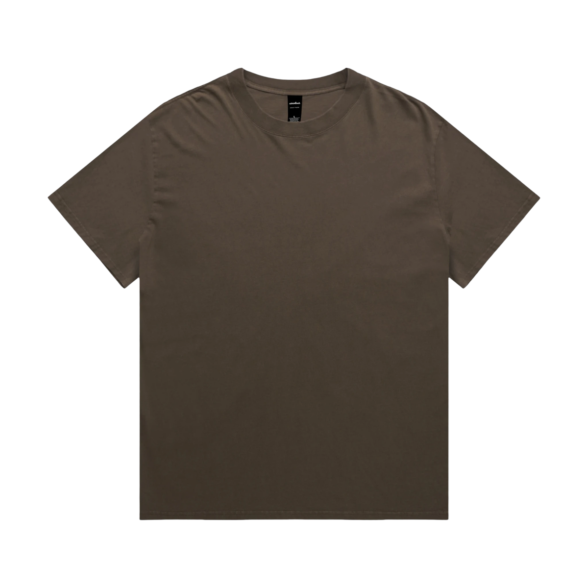 AS Colour Heavy Faded Tee in Faded Brown — custom branded by Motive