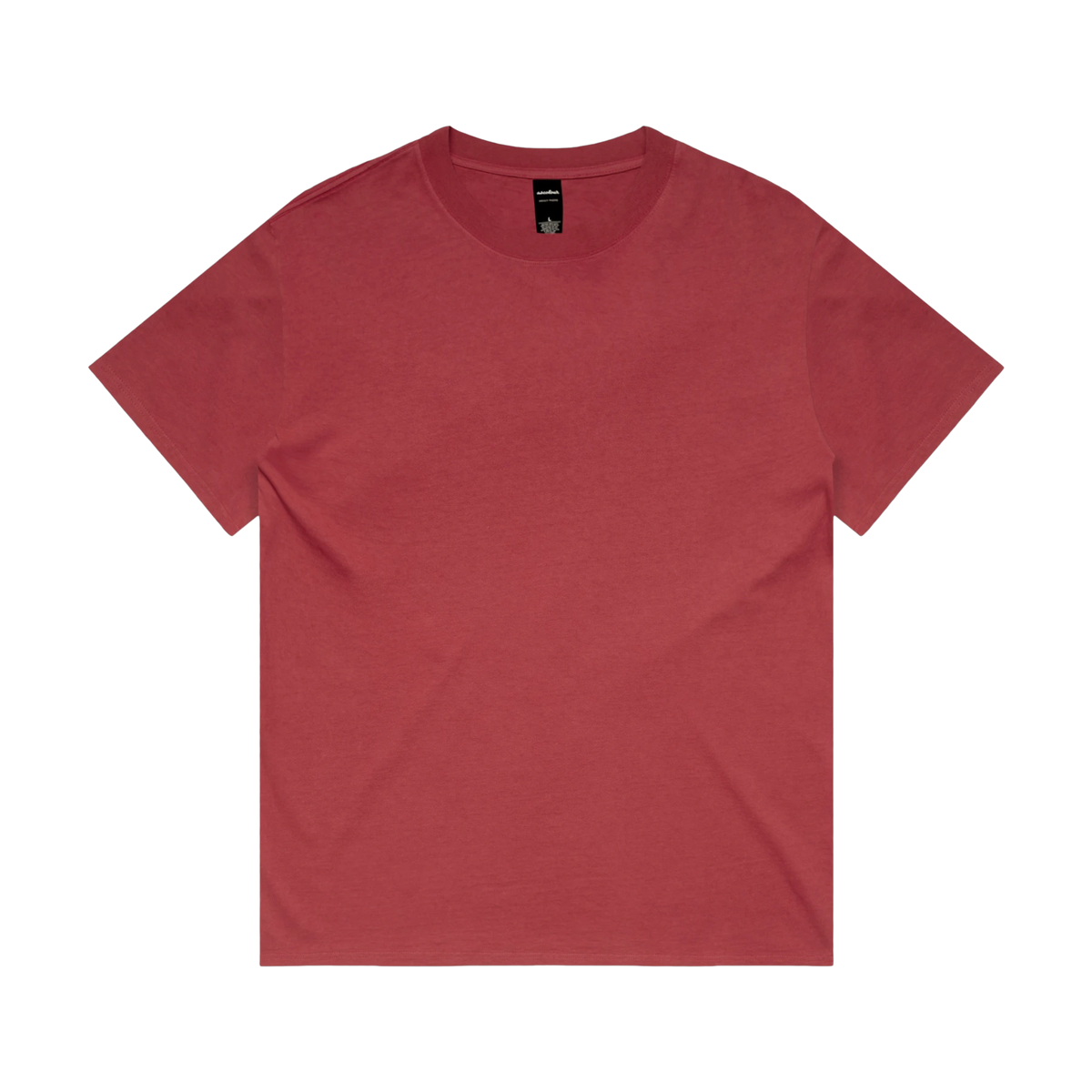 AS Colour Heavy Faded Tee in Faded Cardinal — custom branded by Motive