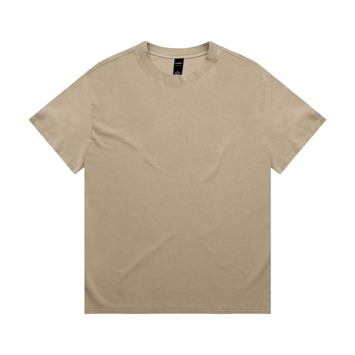 AS Colour Heavy Faded Tee in Faded Khaki