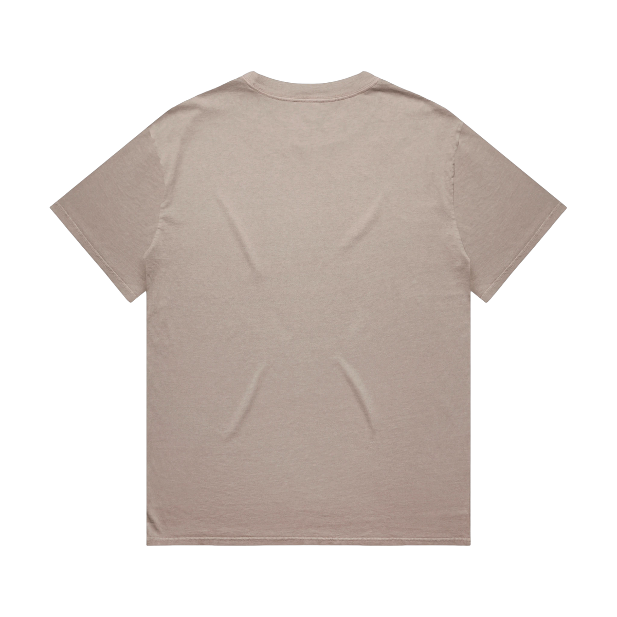 AS Colour Heavy Faded Tee in Faded Mushroom — custom branded by Motive