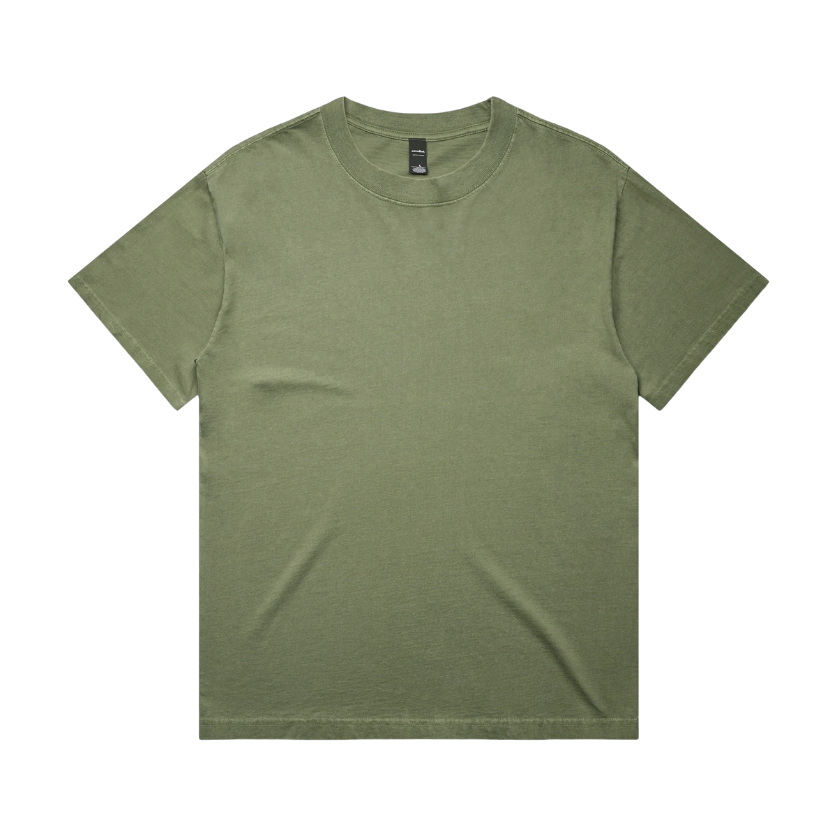 AS Colour Heavy Faded Tee in Faded Olive