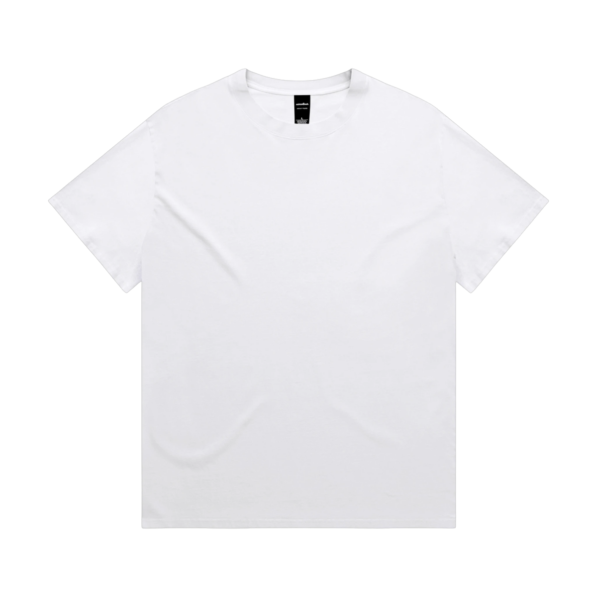 AS Colour Heavy Faded Tee in Faded White — custom branded by Motive