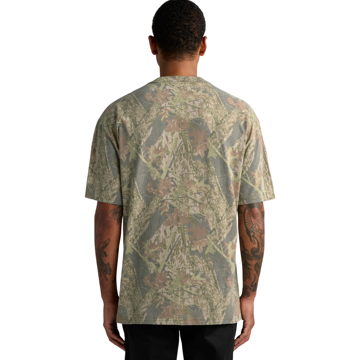 AS Colour Heavy Faded Camo Tee