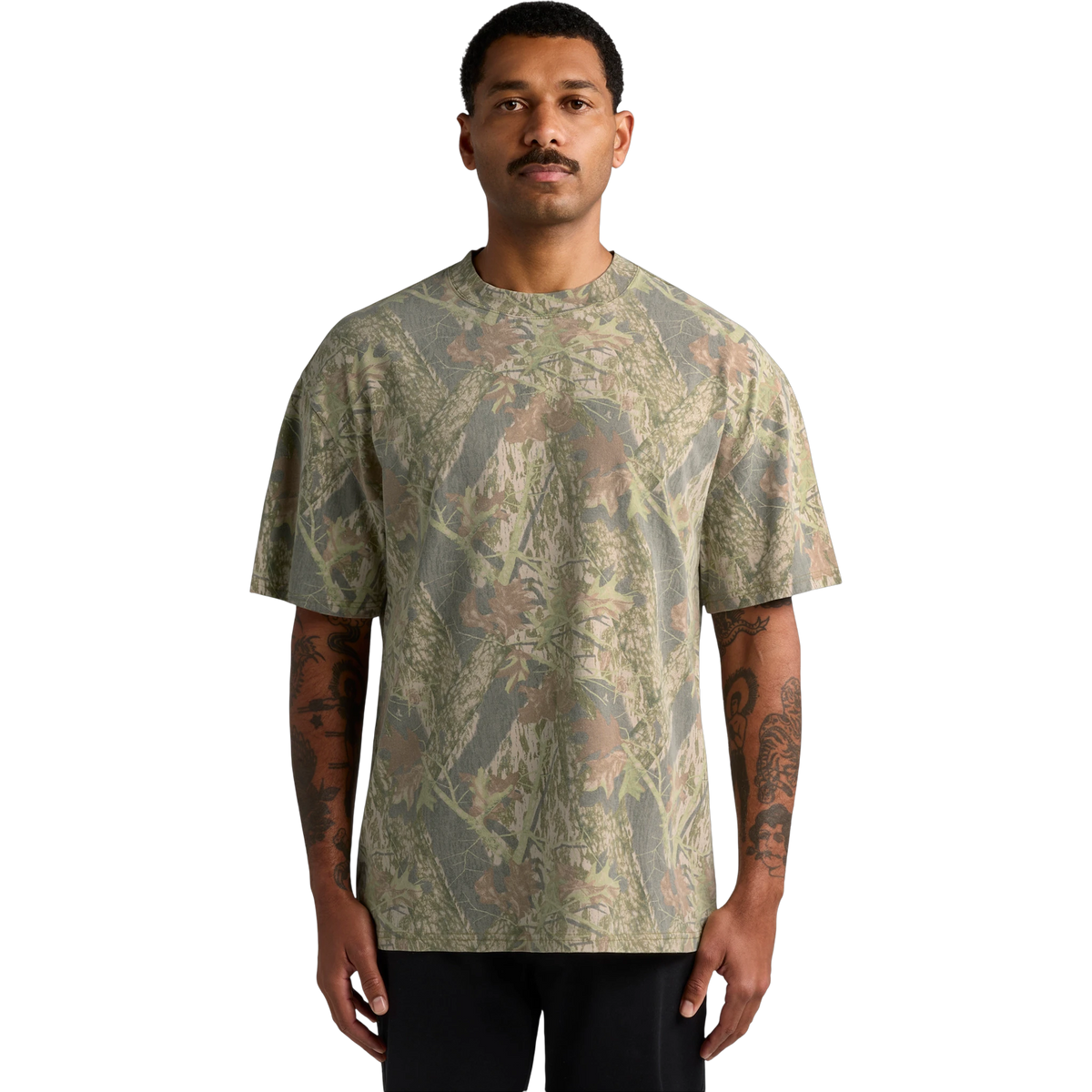 AS Colour Heavy Faded Camo Tee