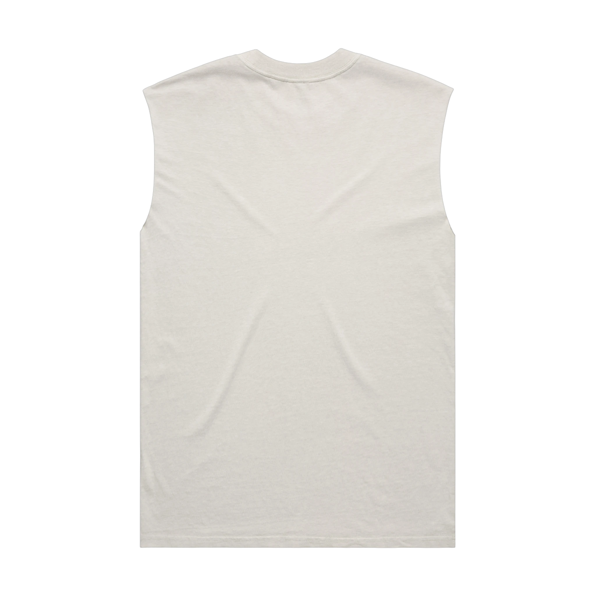 AS Colour Heavy Faded Tank in Faded Bone — custom branded by Motive