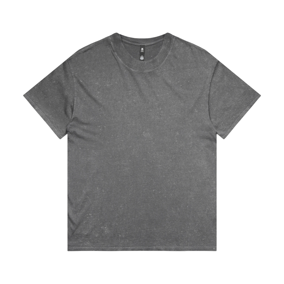 AS Colour Stone Wash Heavy Tee in Coal Stone