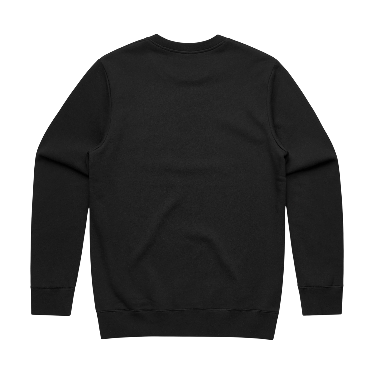 AS Colour Stencil Crew in Black — custom branded by Motive