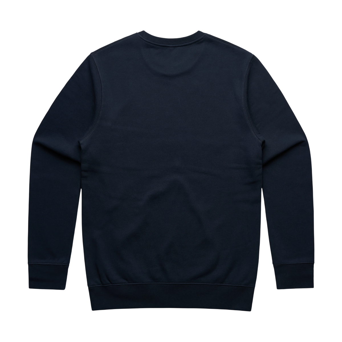 AS Colour Stencil Crew in Navy — custom branded by Motive
