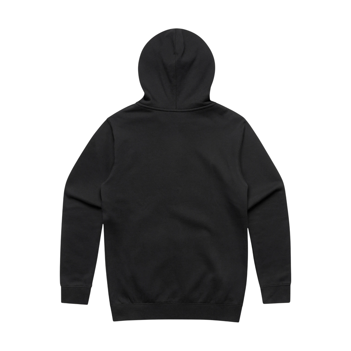 AS Colour Stencil Zip Hoodie in Black — custom branded by Motive