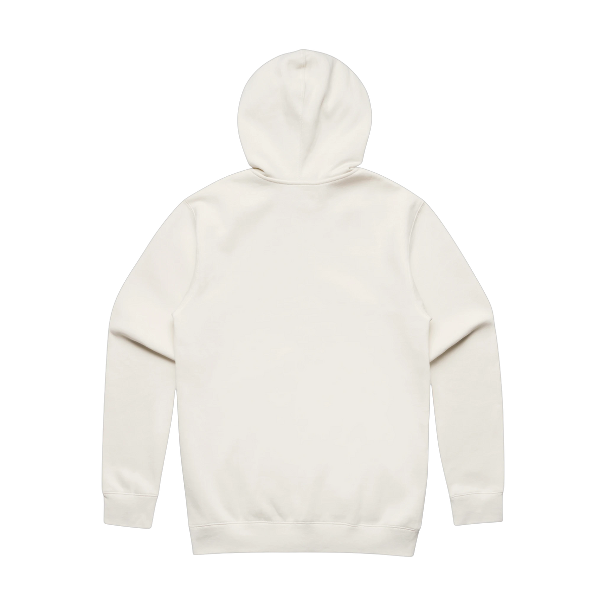 AS Colour Stencil Zip Hoodie in Ecru — custom branded by Motive