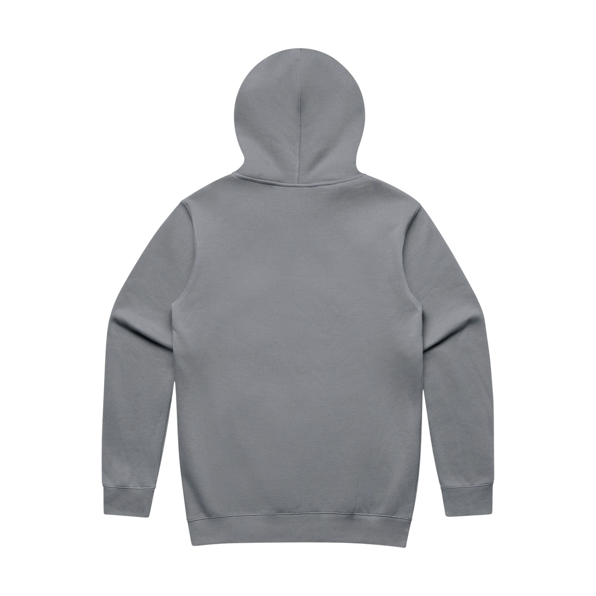 AS Colour Stencil Zip Hoodie in Gravel — custom branded by Motive