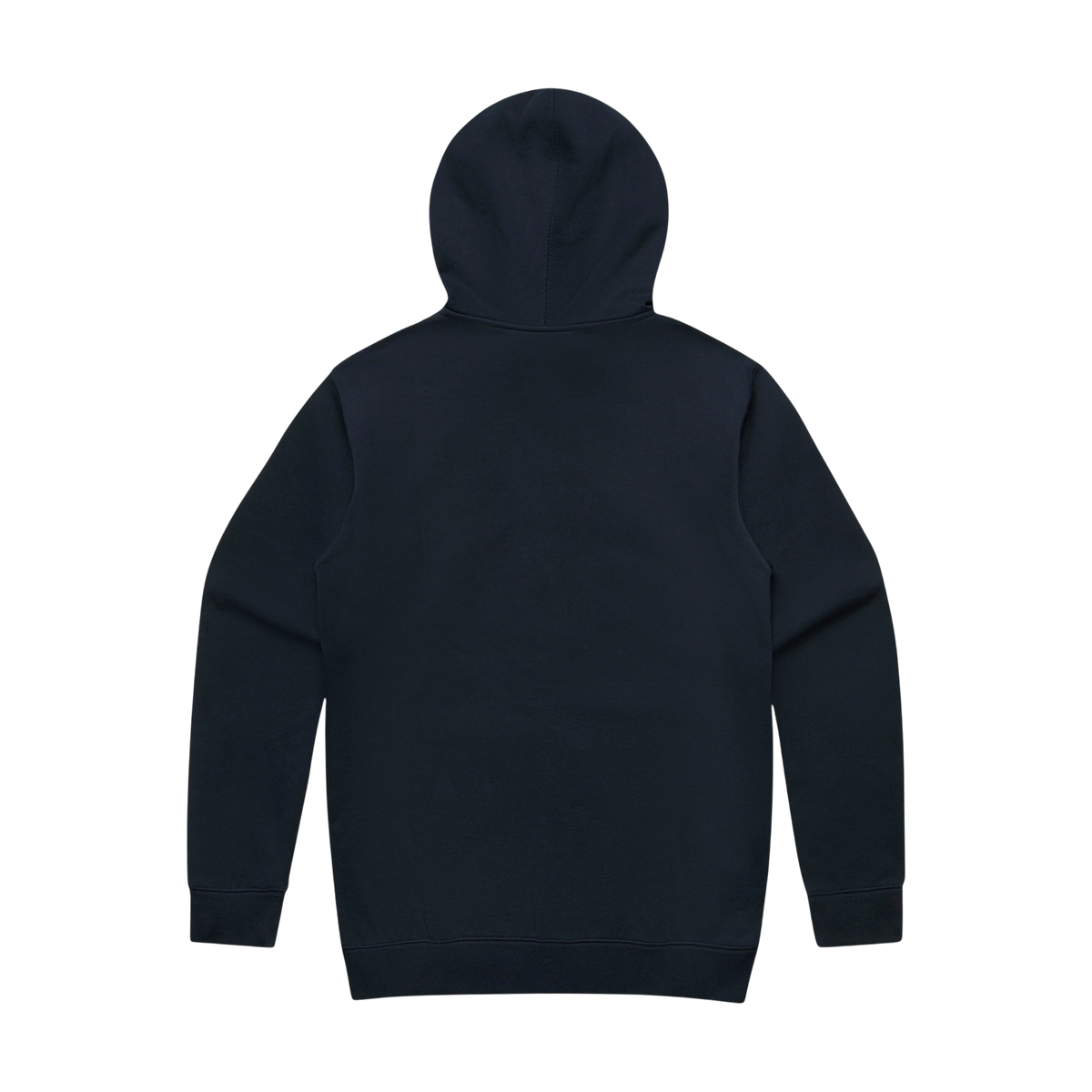 AS Colour Stencil Zip Hoodie in Navy — custom branded by Motive