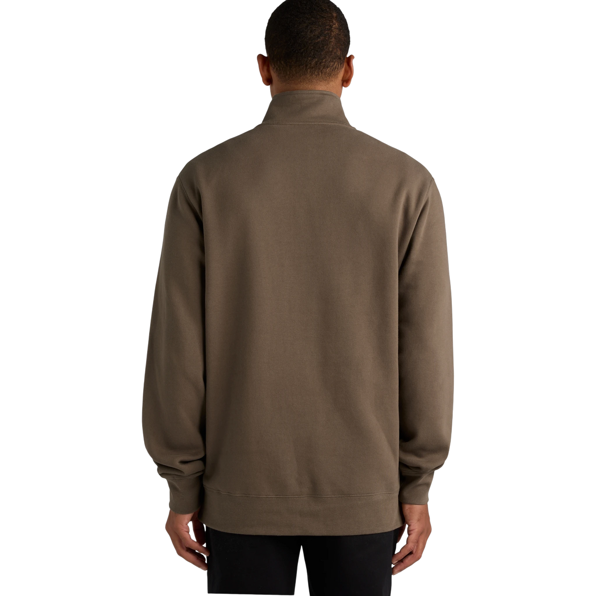 AS Colour Stencil Half-Zip Crew