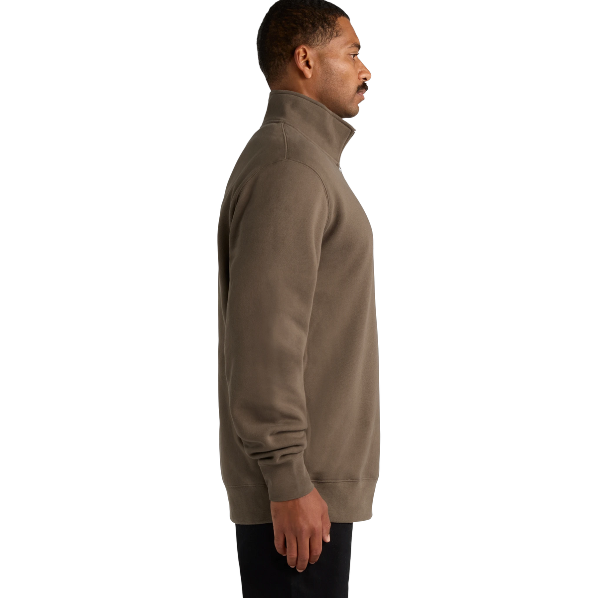 AS Colour Stencil Half-Zip Crew