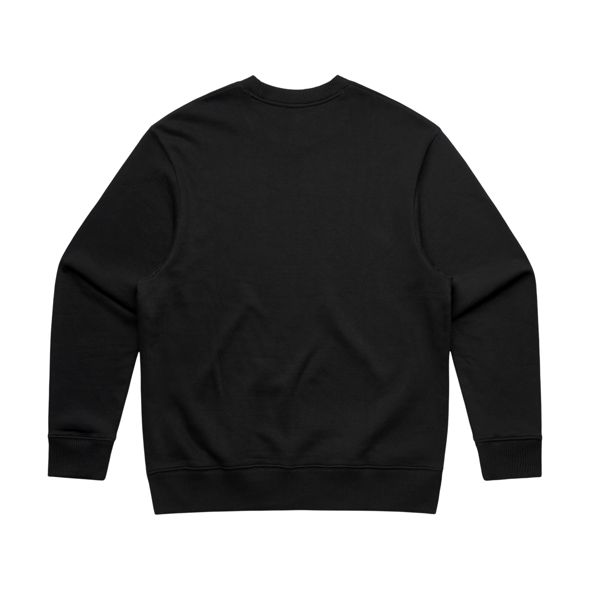 AS Colour Heavy Crew in Black — custom branded by Motive