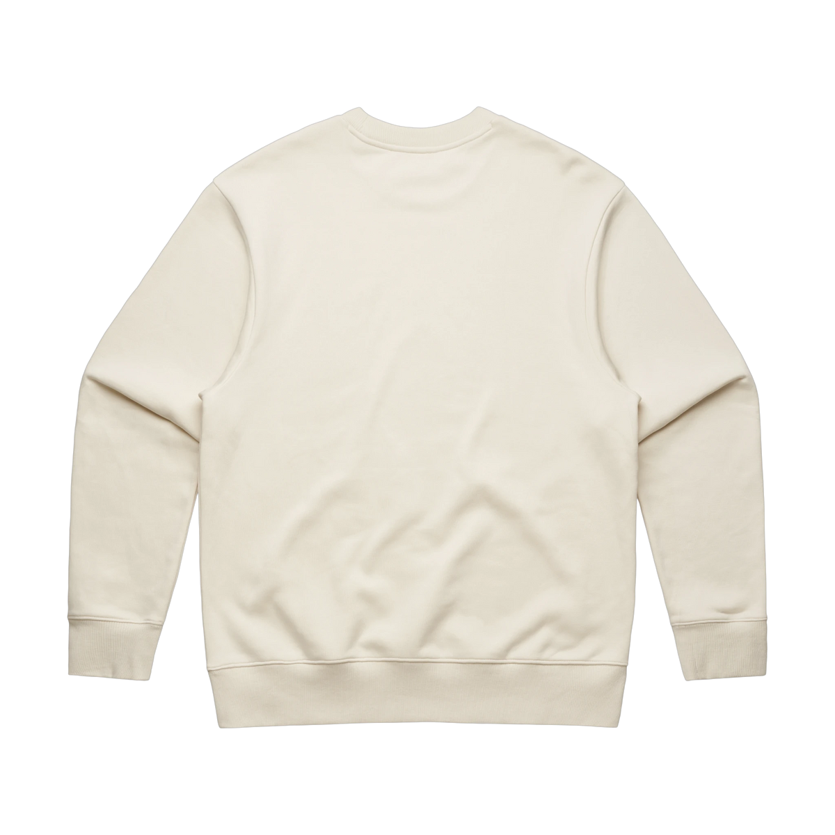 AS Colour Heavy Crew in Ecru — custom branded by Motive