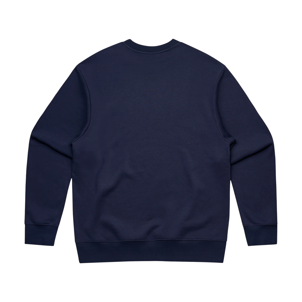 AS Colour Heavy Crew in Midnight Blue — custom branded by Motive