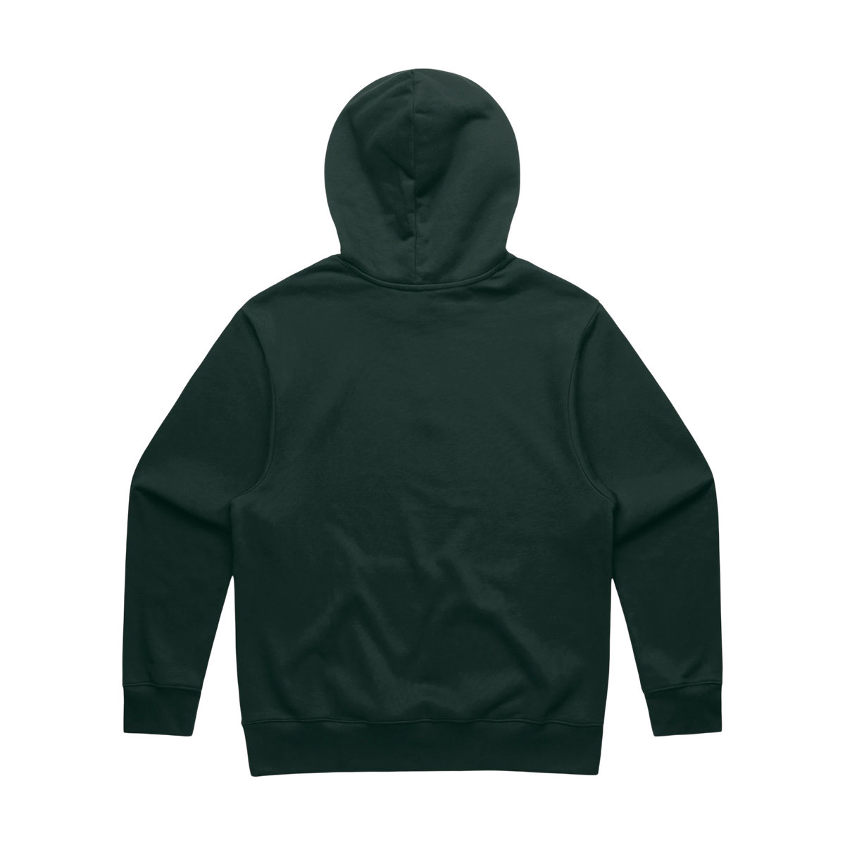 AS Colour Heavy Hoodie in Pine Green — custom branded by Motive