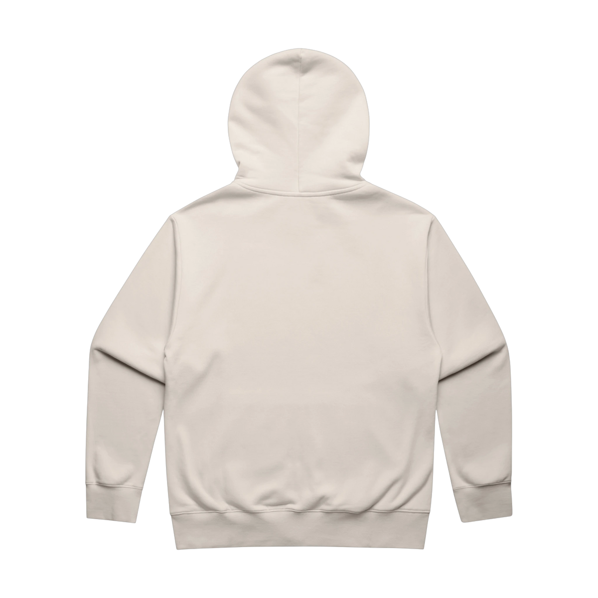 AS Colour Heavy Zip Hoodie in Bone — custom branded by Motive