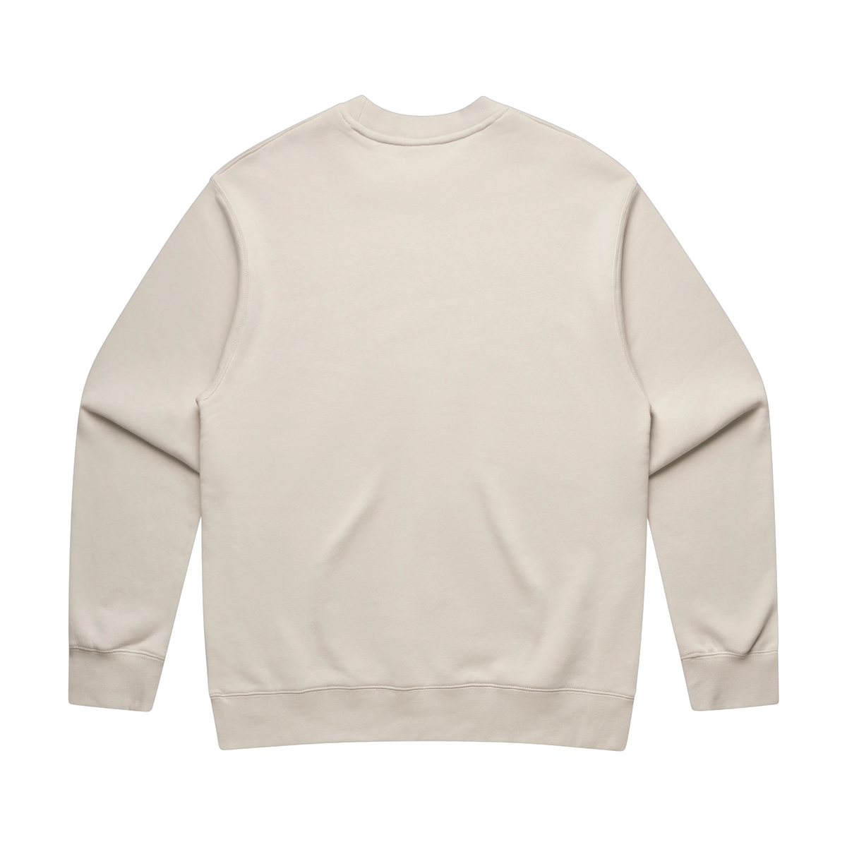 AS Colour Relax Crew in Bone — custom branded by Motive