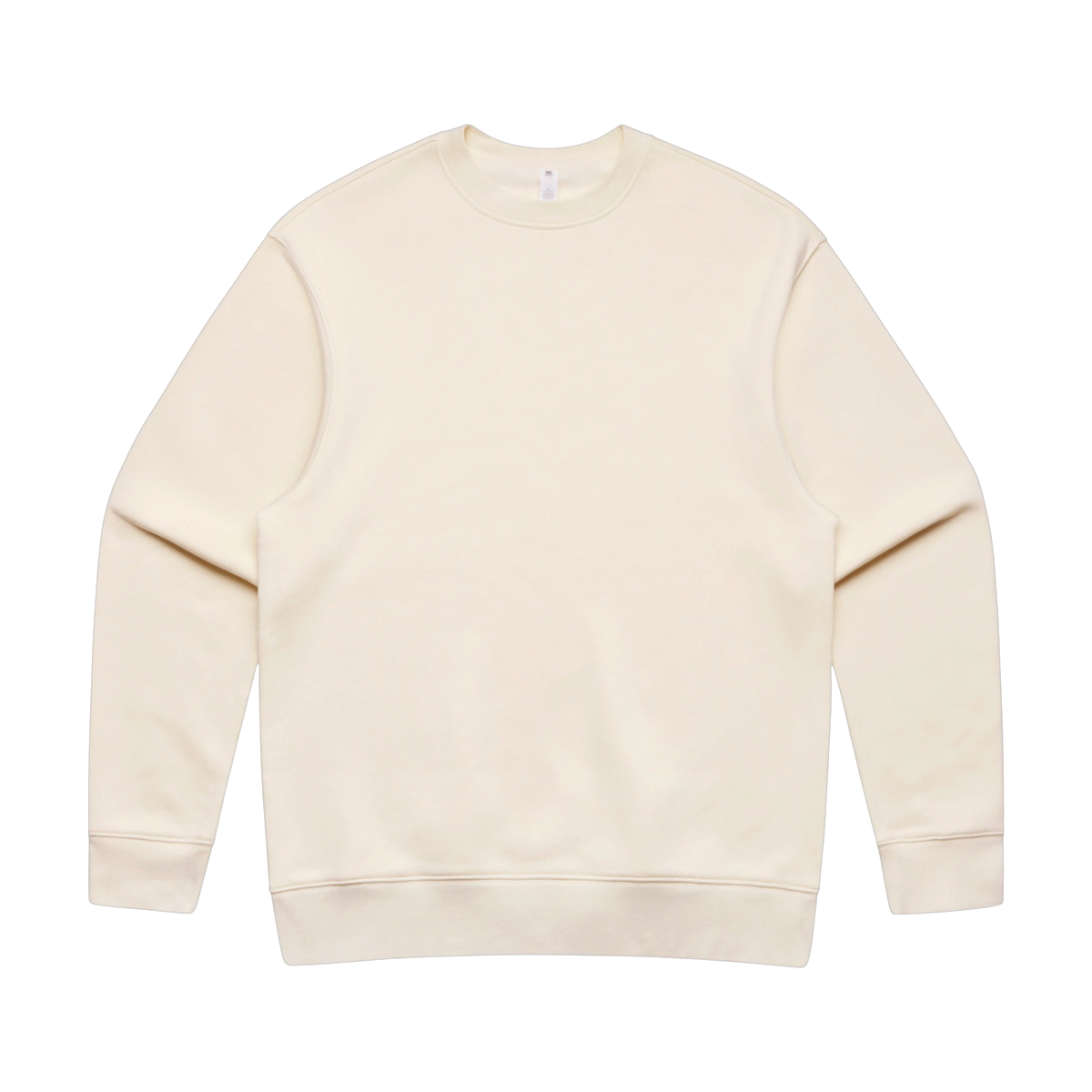 AS Colour Relax Crew in Ecru — custom branded by Motive
