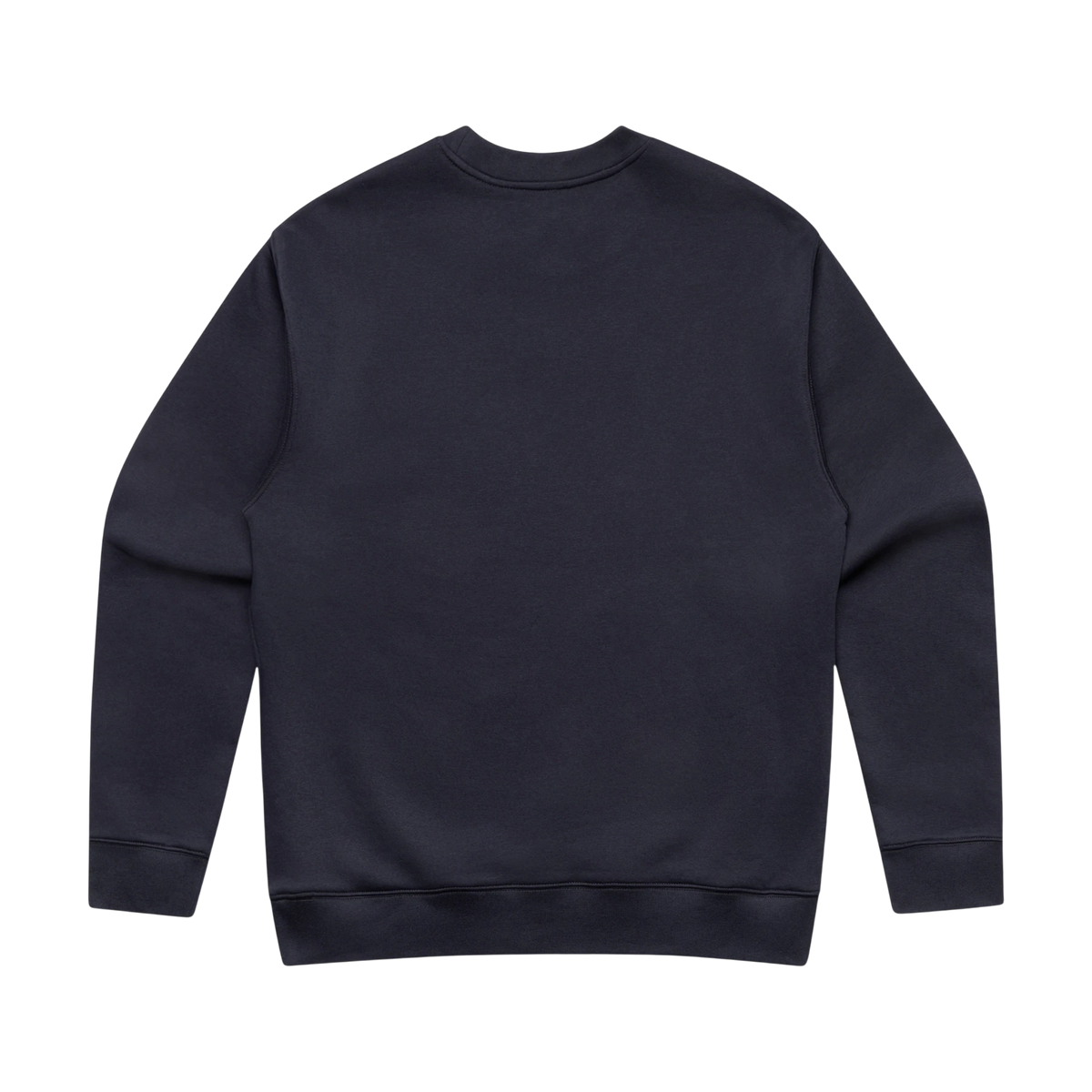 AS Colour Relax Crew in Ink Blue — custom branded by Motive