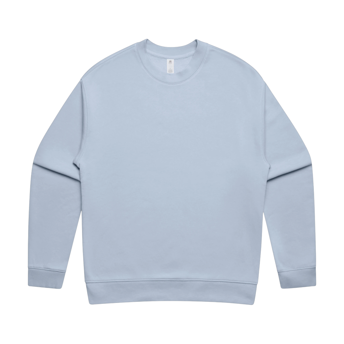AS Colour Relax Crew in Powder — custom branded by Motive