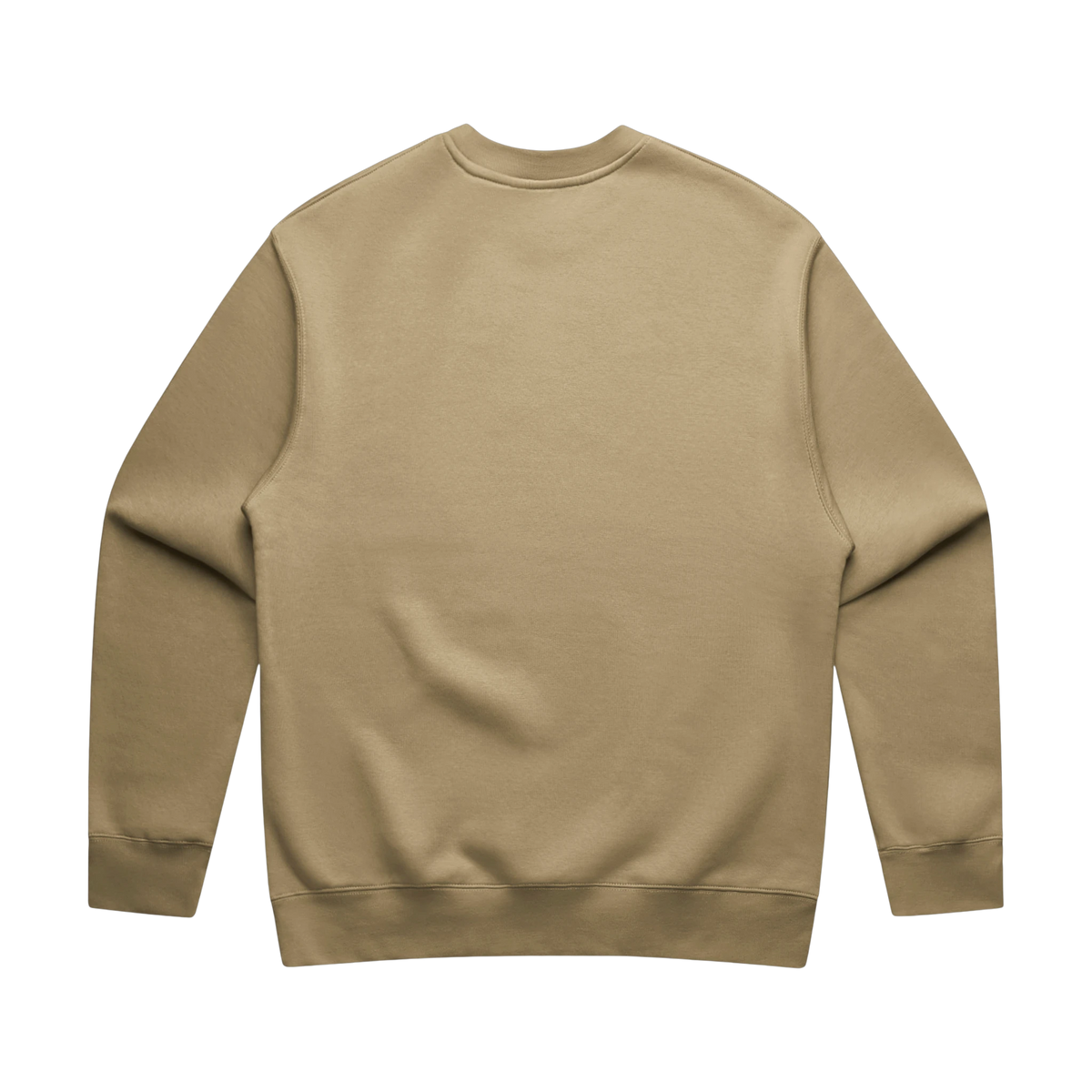 AS Colour Relax Crew in Sand — custom branded by Motive