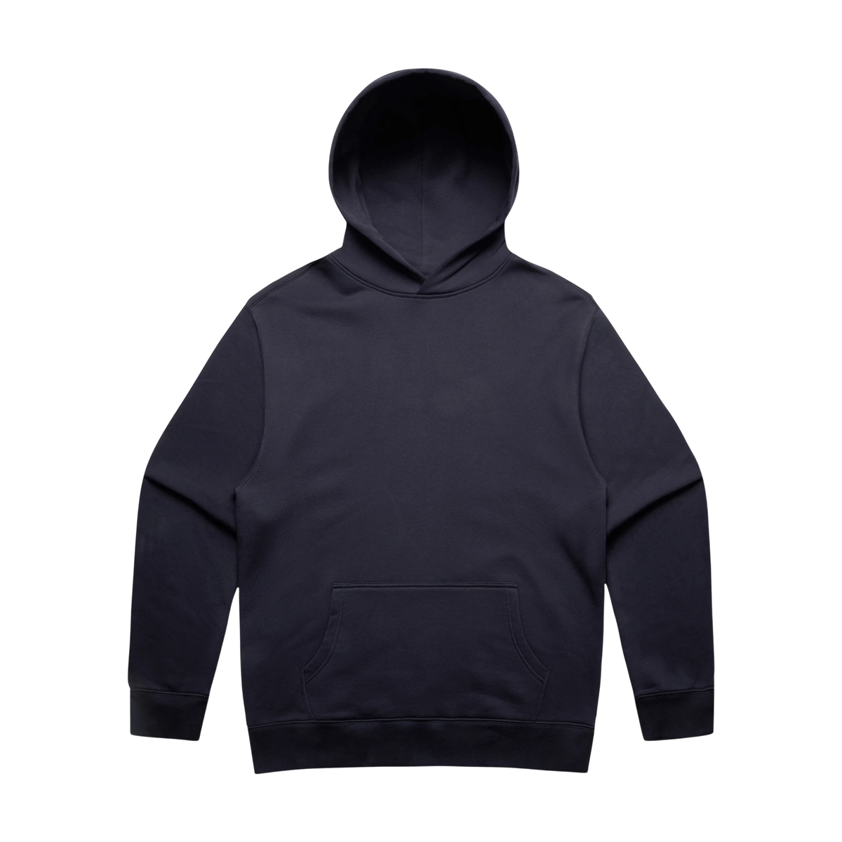 AS Colour Relax Hoodie in Ink Blue — custom branded by Motive