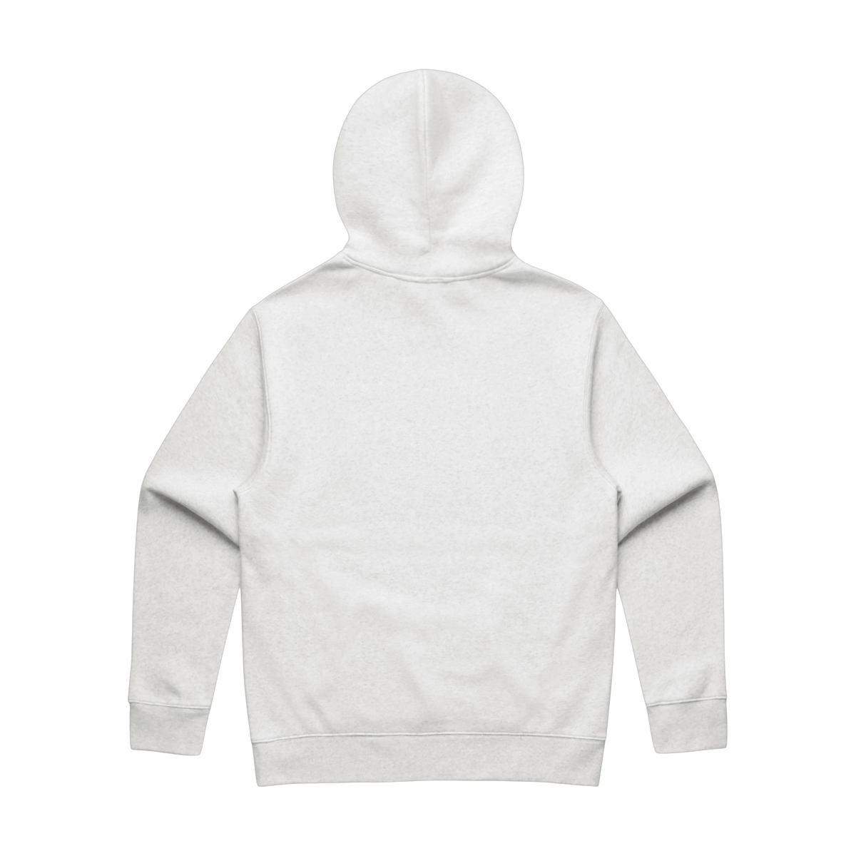 AS Colour Relax Hoodie in White Heather — custom branded by Motive