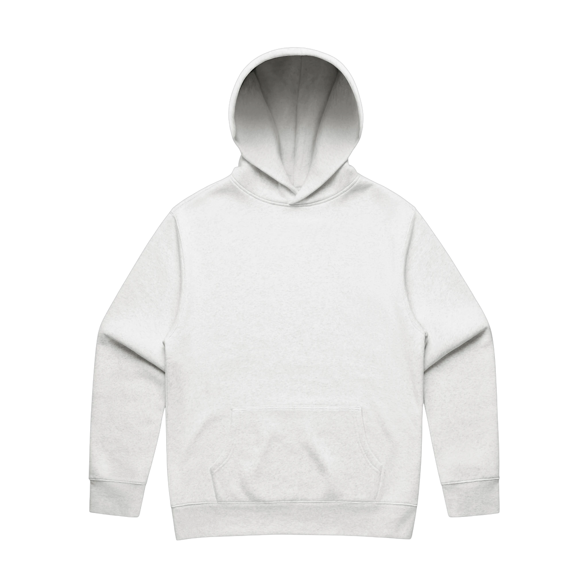 AS Colour Relax Hoodie in White Heather — custom branded by Motive