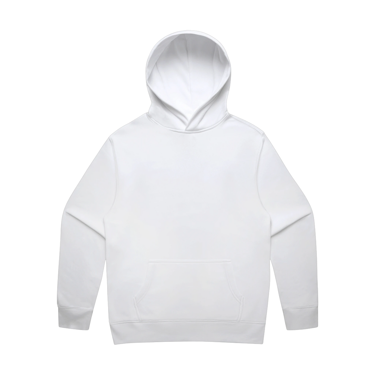 AS Colour Relax Hoodie in White — custom branded by Motive