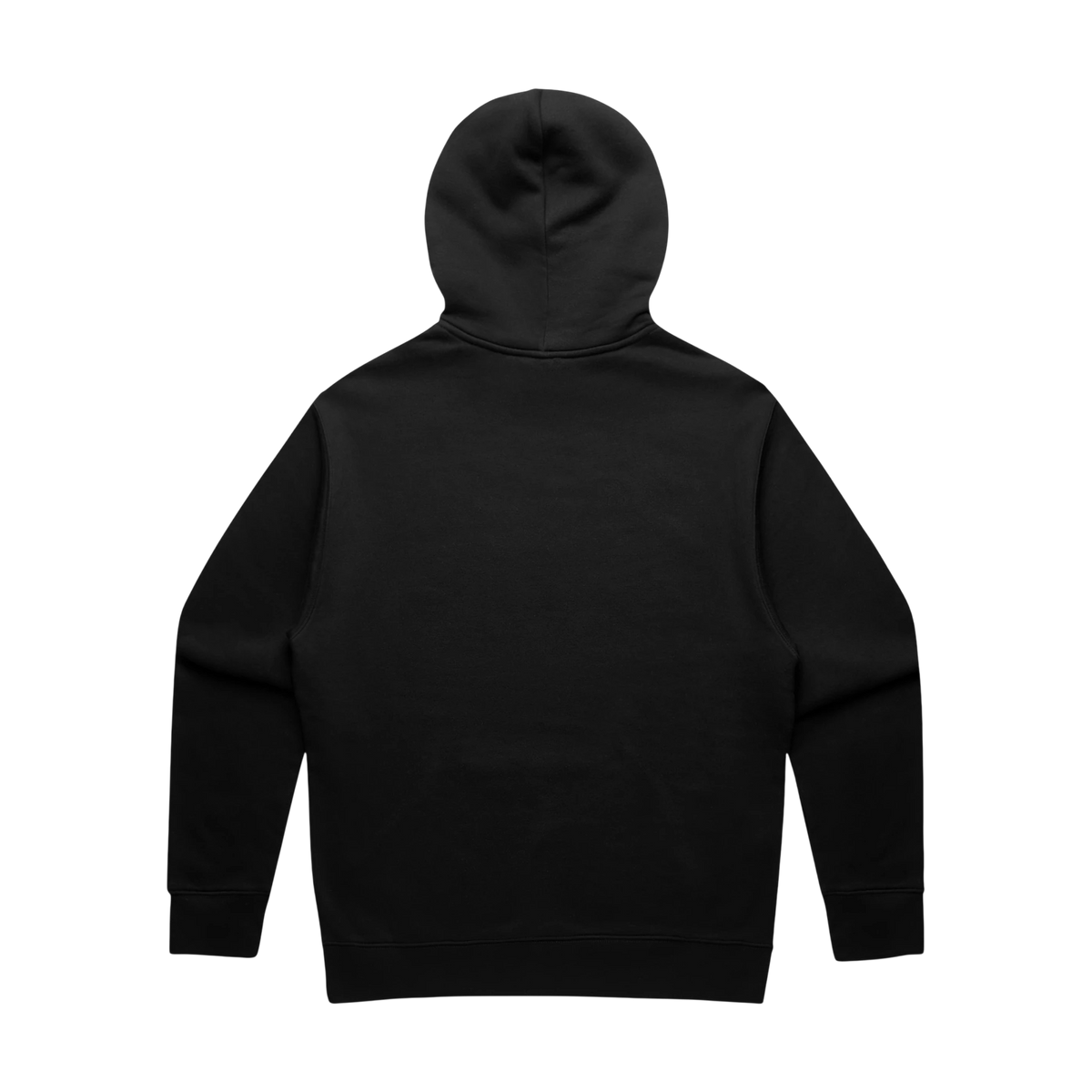 AS Colour Relax Zip Hoodie in Black — custom branded by Motive