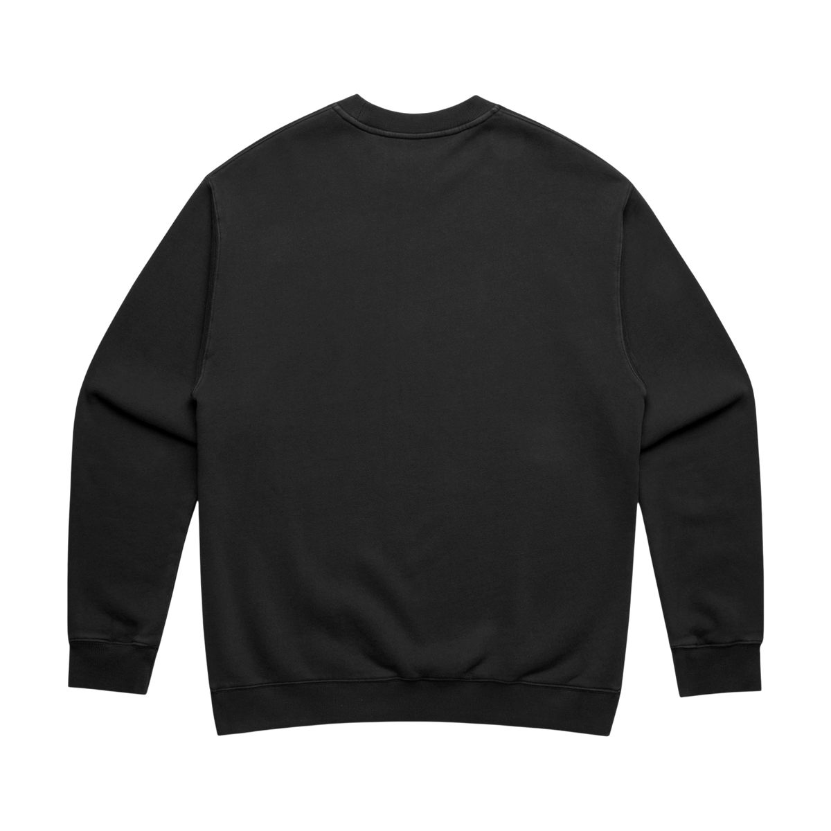 AS Colour Relax Faded Crew in Faded Black — custom branded by Motive