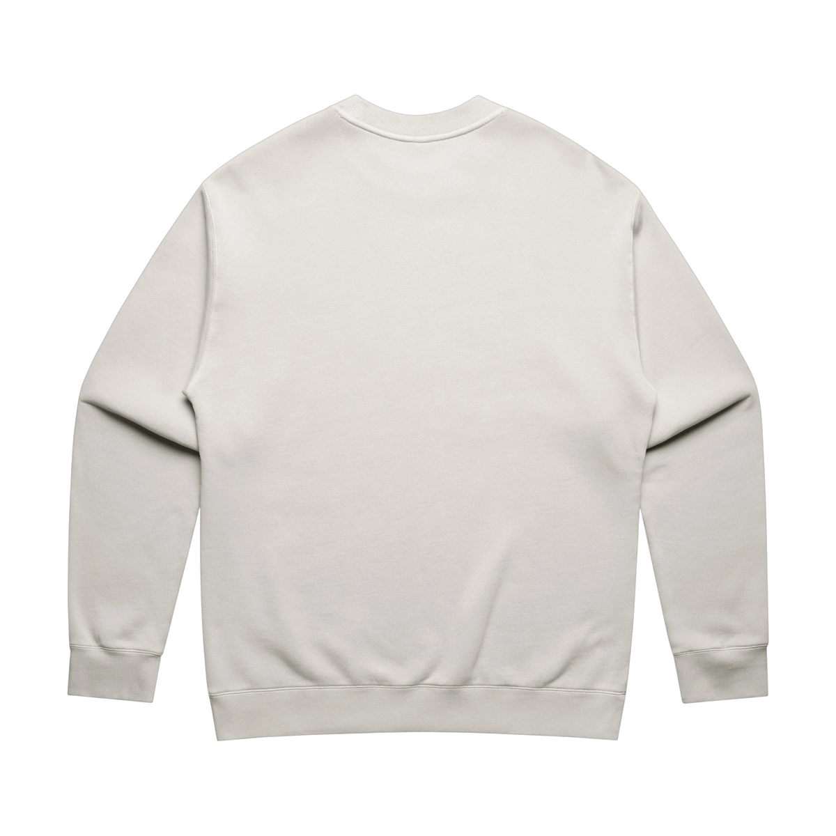 AS Colour Relax Faded Crew in Faded Bone — custom branded by Motive