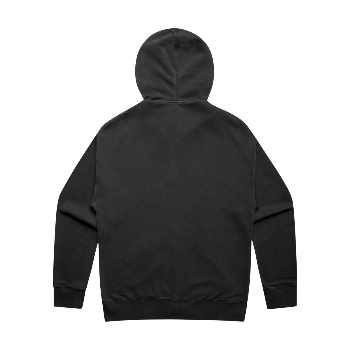 AS Colour Relax Faded Zip Hoodie in Faded Black — custom branded by Motive