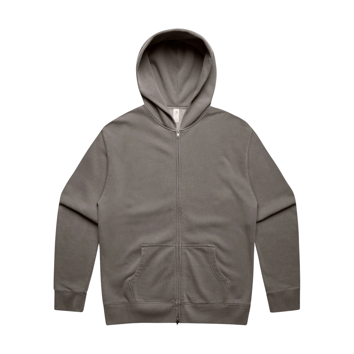 AS Colour Relax Faded Zip Hood in Faded Grey
